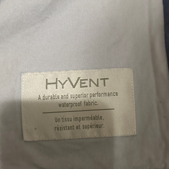 Timberland Navy Quilted Puffer Jacket with Sherpa Trim - Picture 3 of 6